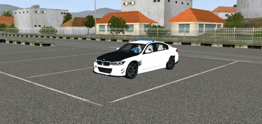 BMW M5 F90 POLICE CVT HANZOO MOD