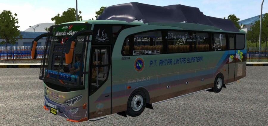 Bus ALS Legend JBHD Tameng Full Aksesoris