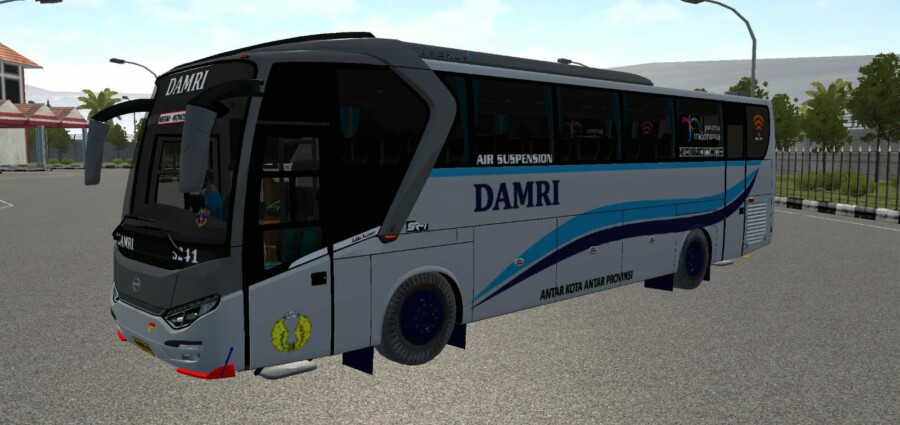 Bus Damri SR1 Hino RN