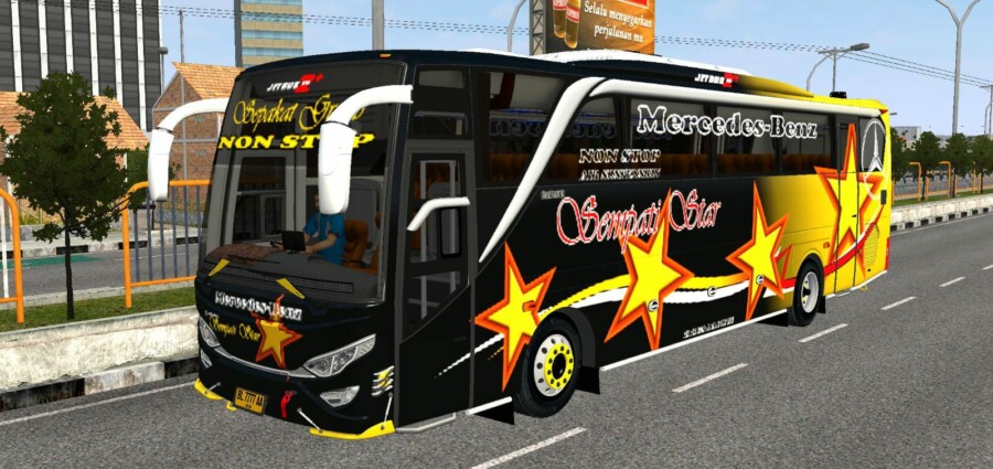 Bus Sempati Star JB2HD Full Aksesoris