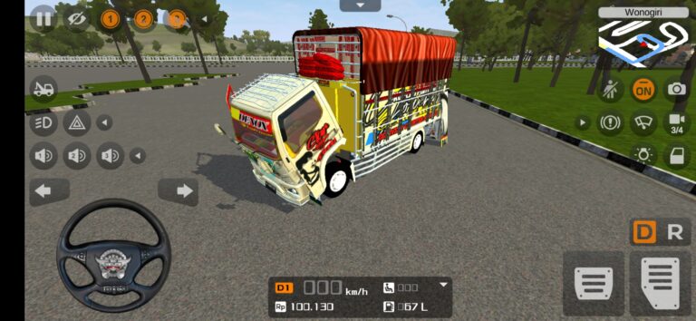 Canter Bandar Susu Terpal Kotak