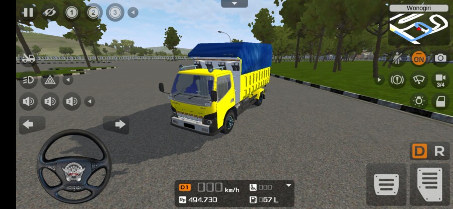 Canter Dump Kalimantan