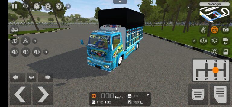 Canter Fast Blue Terpal Kotak