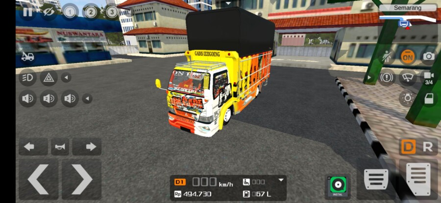 Canter HM Cabe Terpal Kotak