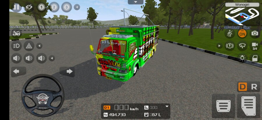 Canter New Oppa Muda Kerangka Segitiga