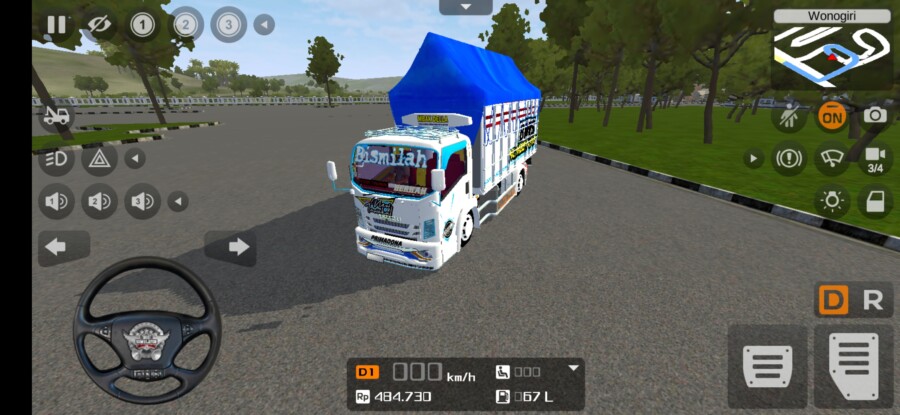 Canter New Tawakal 5 Terpal Segitiga