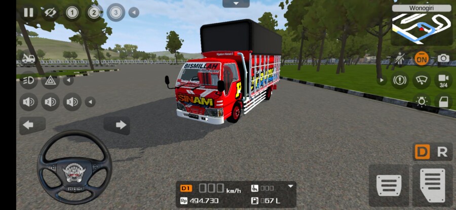 Canter Special Sinam Terpal Kotak