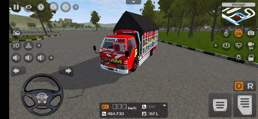 Canter Special Sinam Terpal Segitiga