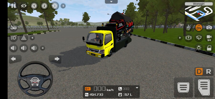 Canter Towing Muat Truck Anjayani Laka