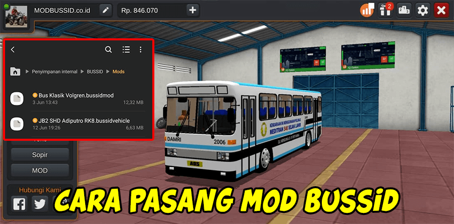 (Bus Simulator Indonesia) dengan Mudah