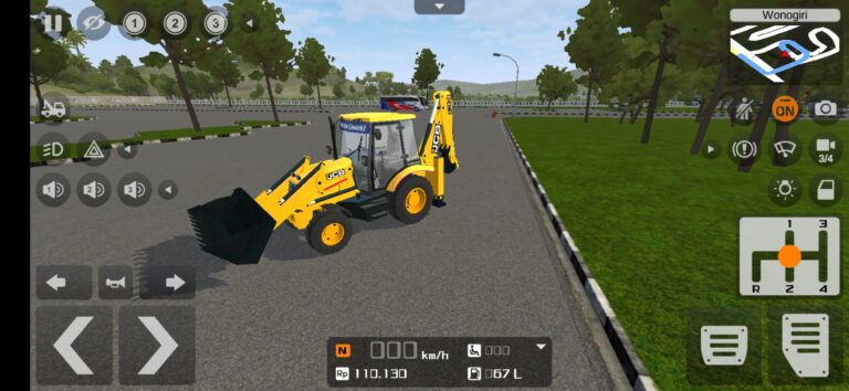 Excavator JCB With LED