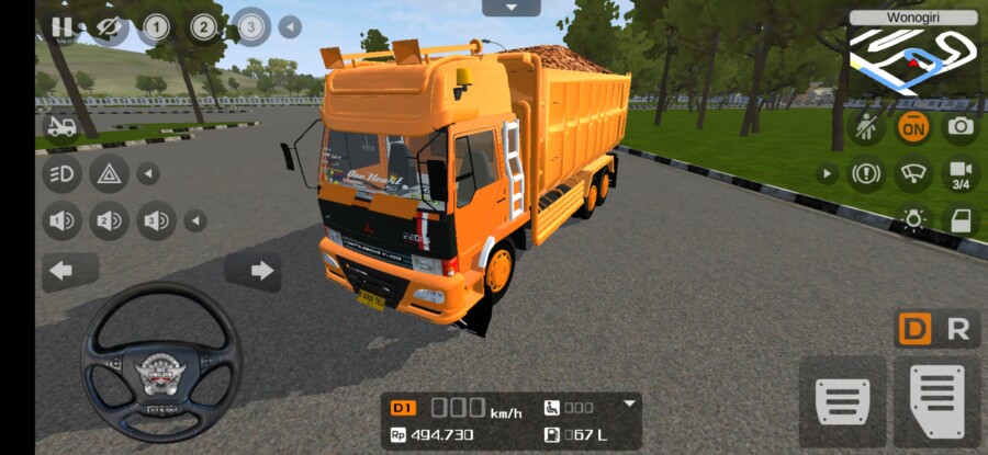 Fuso Dump Sumatra Style