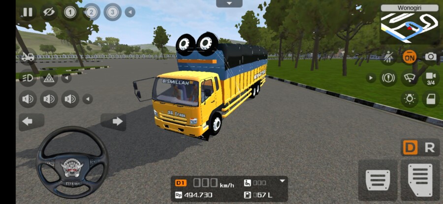 Fuso Tronton Sumatera