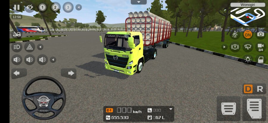 Hino 500 Muatan Pipa Beton