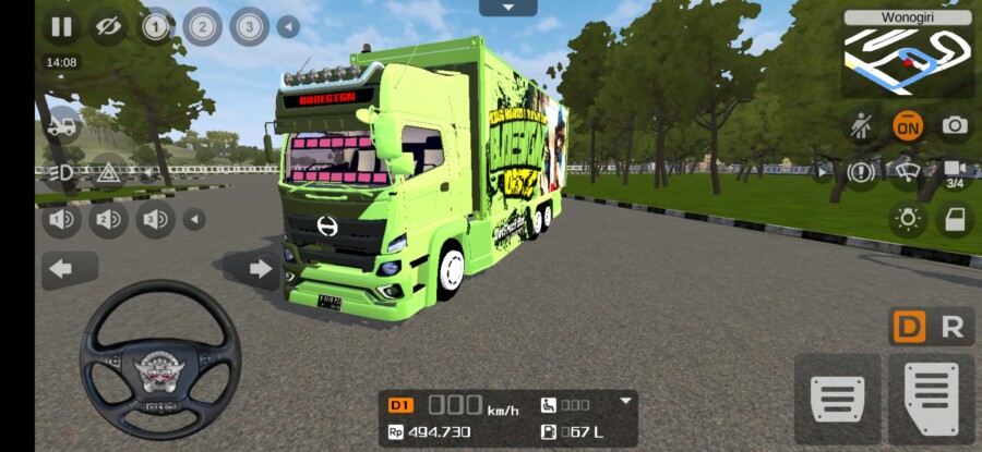 Hino 500 Tronton Joker Short Chasis