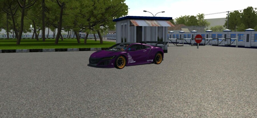 Honda NSX Liberty Walk 2023 Version cvt Hanzoo Mod