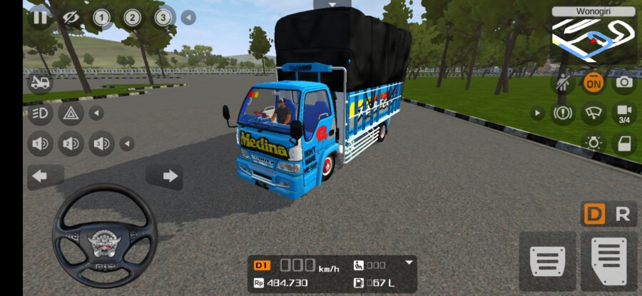 Isuzu NKR Medina Terpal Gayor