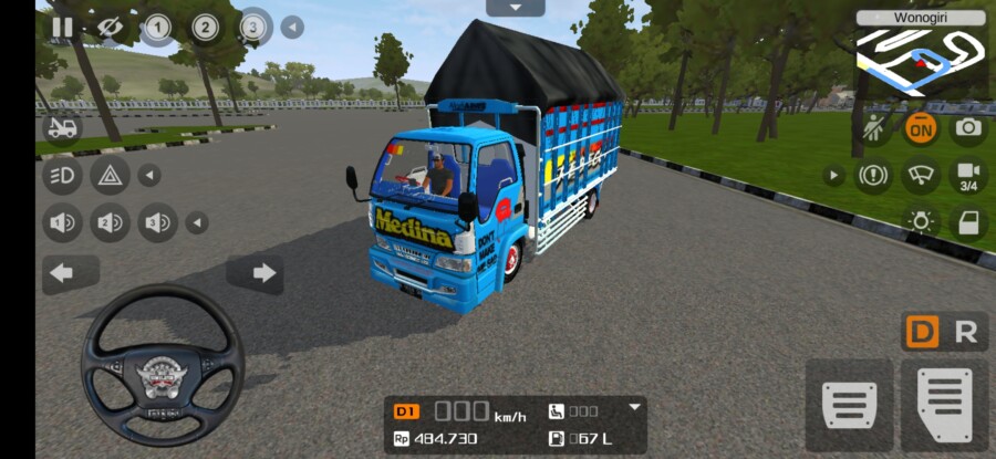 Isuzu NKR Medina Terpal Segitiga