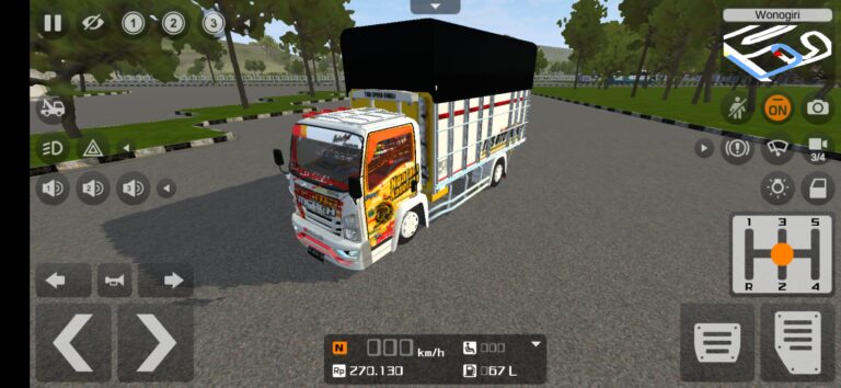 Isuzu NMR 71 It’s Oto Merch Terpal Kotak