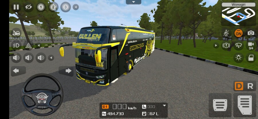 JB3+ SHD Scania K360iB Angga Saputro Full Acc