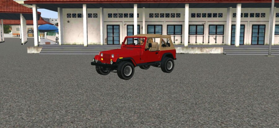 Jeep Wrangler 1988 Classic 4×4 cvt Hanzoo mod
