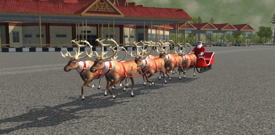 Kereta Santa Claus