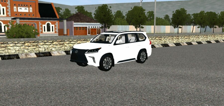 Lexus LX570 white Edition