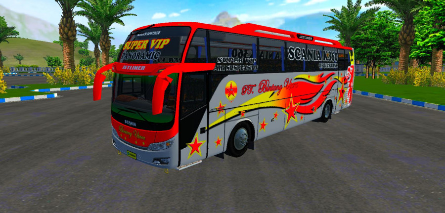 Bus Jetliner SHD Hino RK8