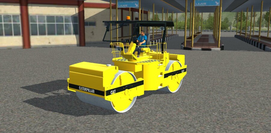 CAT Road Roller