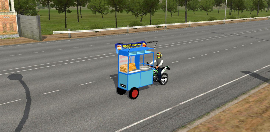 Gerobak Motor Odading