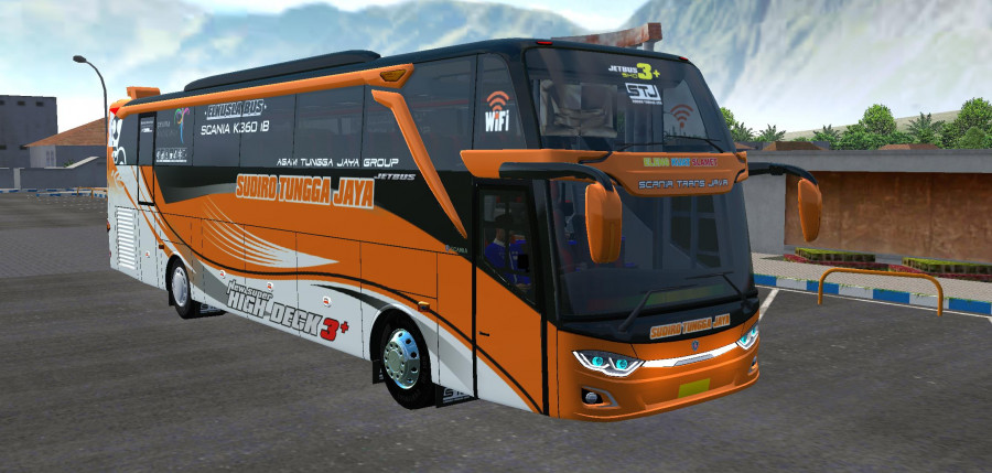 Jetbus 3+ SHD Sudiro Tungga Jaya Air Suspension by MD Creation