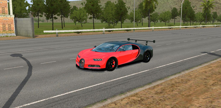 Mobil Bugatti Chiron