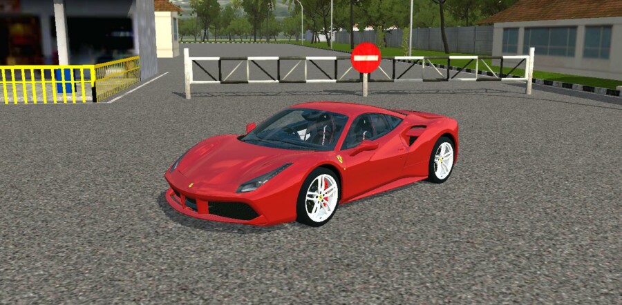 Mobil Ferrari 488 GTB