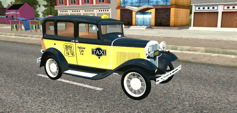 Mobil Ford Taxi 1931