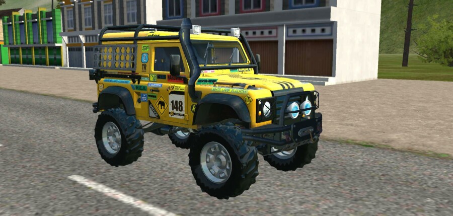 Mobil Land Rover Defender 90