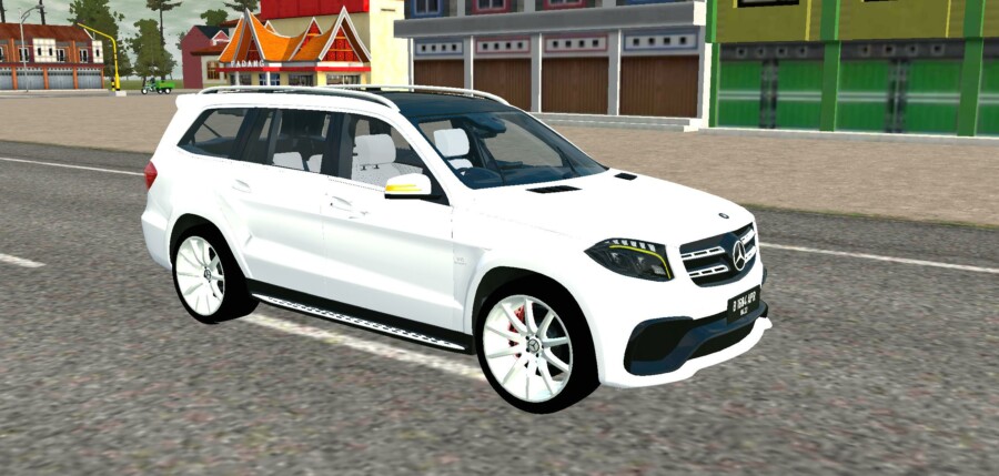 Mobil Mercedes-Benz AMG GLS 63
