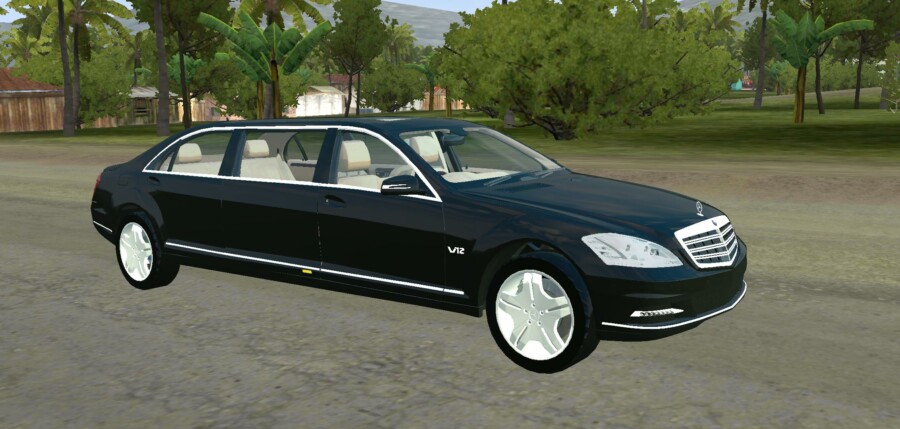 Mobil Mercedes-Benz S600 Guard