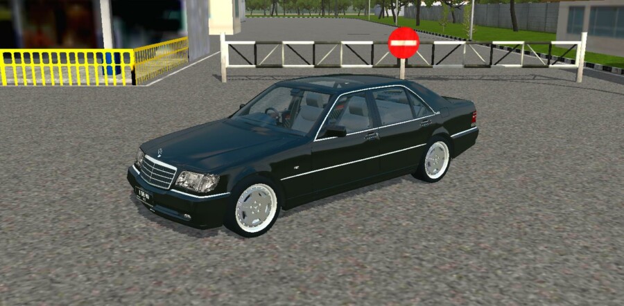 Mobil Mercedes-Benz W140 AMG