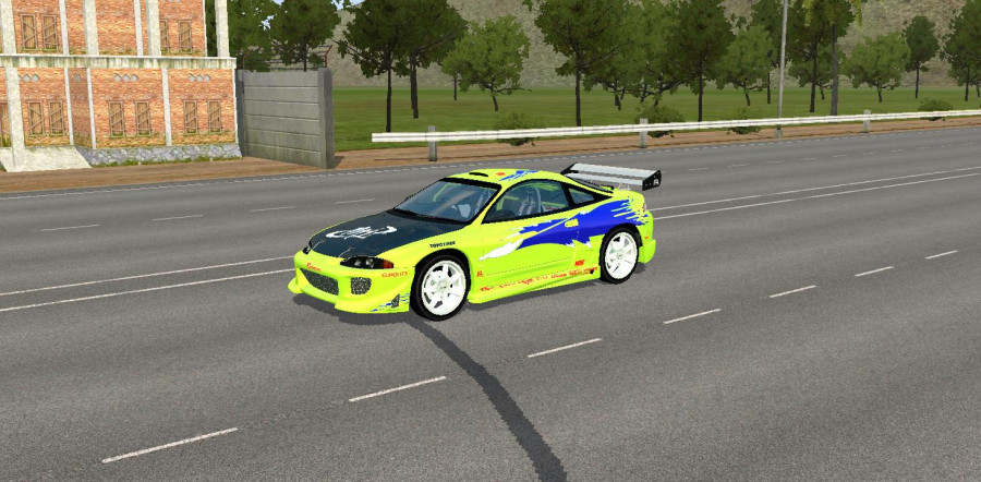 Mobil Mitsubishi Eclipse 1995