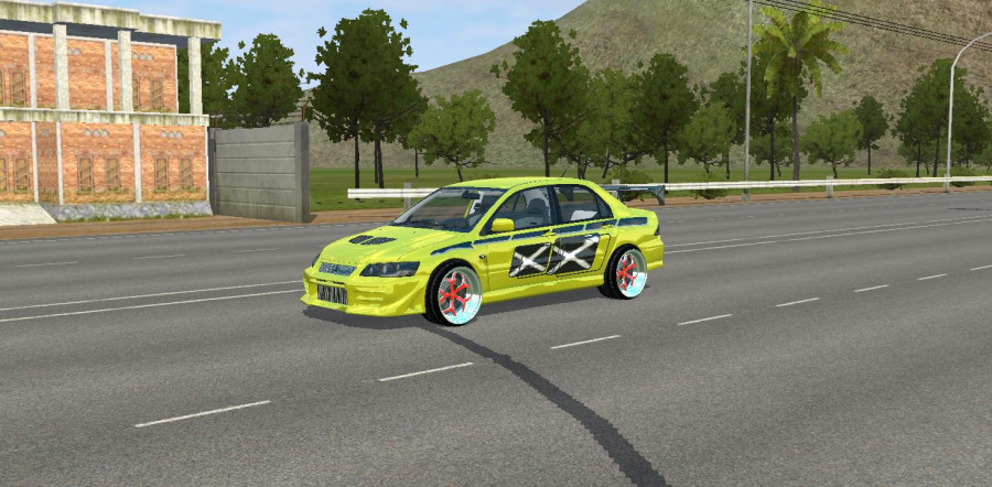 Mobil Mitsubishi Lancer Evo VII