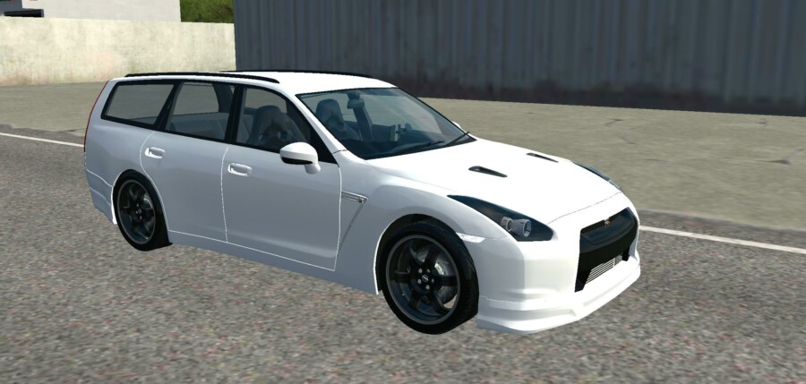 Mobil Nissan Stagea GT-R R35