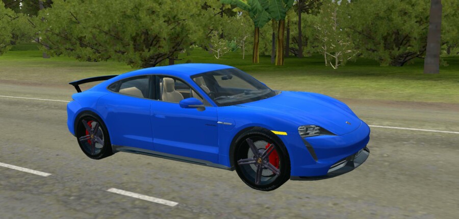 Mobil Porsche Taycan Turbo S