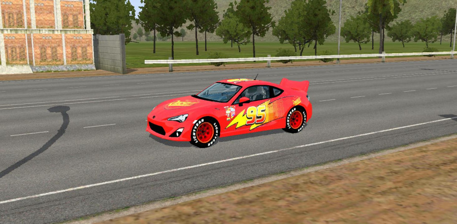 Mobil Toyota GT68 McQueen