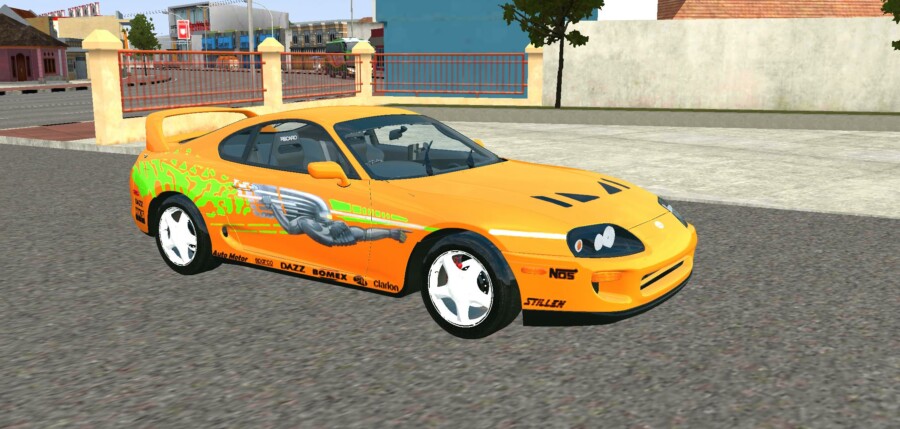 Mobil Toyota Supra Paul Walker