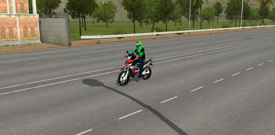 Motor Honda Supra X 125 Gojek