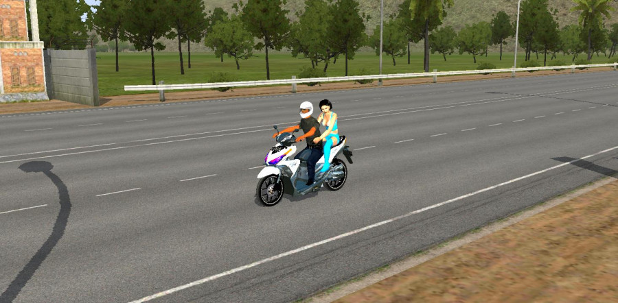 Motor Honda Vario 150 Knalpot Racing (Mberrr)