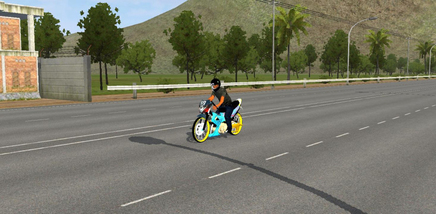 Motor Suzuki Satria FU Drag