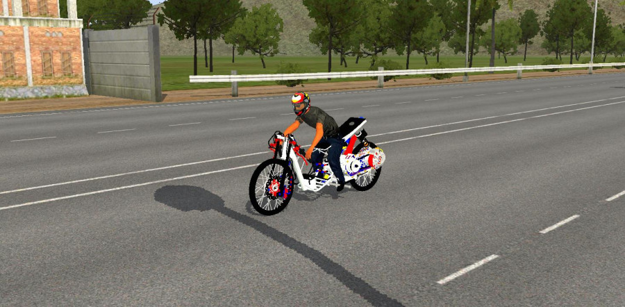 Motor Yamaha Mio Drag Racing 200cc