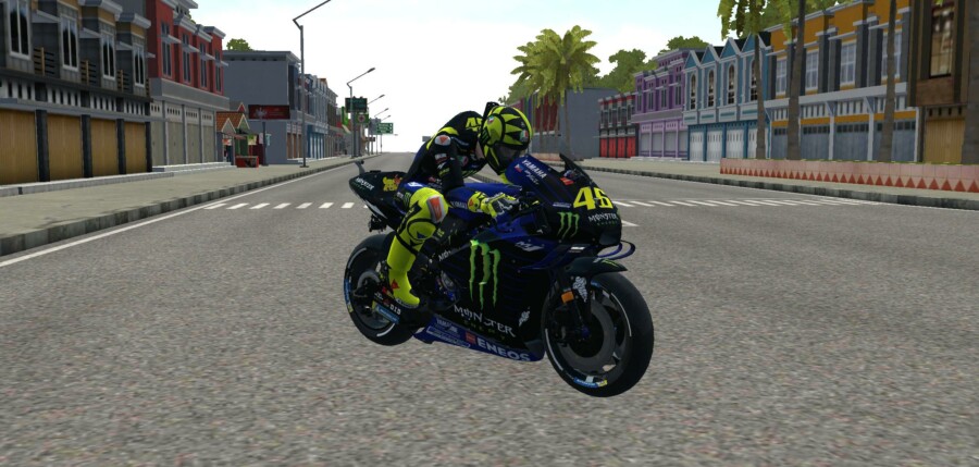Motor Yamaha YZR Valentino Rossi