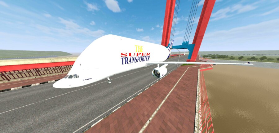 Pesawat Airbus Beluga 4